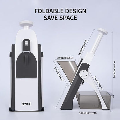 4-in-1 Adjustable Vegetable Chopper | Cut, Slice & Dice 50% Faster Before Iftar