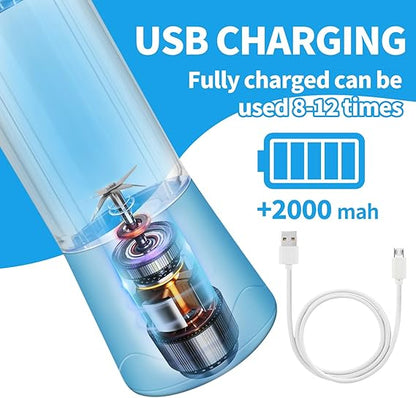 Portable Blender – Leak Proof & Travel Friendly – USB Rechargeable