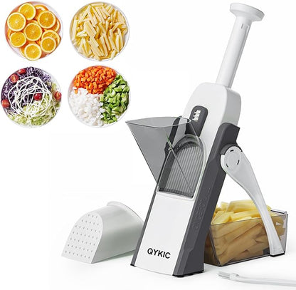 4-in-1 Adjustable Vegetable Chopper | Cut, Slice & Dice 50% Faster Before Iftar