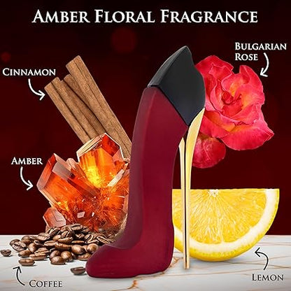 Luxury High Heel Perfume 40ml – Long Lasting Women Scent