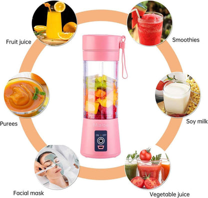Portable Blender – Leak Proof & Travel Friendly – USB Rechargeable