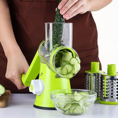 Tabletop Drum Grater – Perfect for Cheese, Nuts, and Vegetable Prep